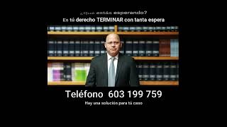 🇪🇸 Agilizar nacionalidad sin respuesta  Contencioso Administrativo  Teléf 603 199 759 [upl. by Letsirk]