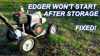 Craftsman Edger wont start finally running But theres a problem [upl. by Adnahc768]