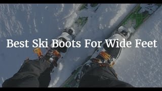 Best Ski Boots For Wide Feet [upl. by Atiluap]