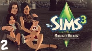 Lets Play The Sims 3 Midnight Hollow  Part 2  Scary Jack In The Box [upl. by Renaldo]