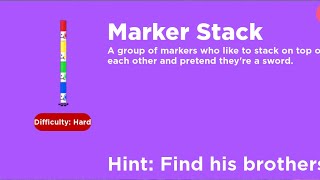 How to get Marker Stack in Find The Markers [upl. by Ilrebmik]