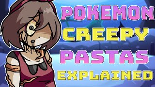 All Pokemon Creepy Pastas Explained in fnf VERY DARK STORIES [upl. by Nonah]