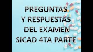 EXAMEN SICAD 4TA PARTE [upl. by Albertina384]