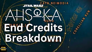 Ahsoka End Credits Music Breakdown [upl. by Dupuis]