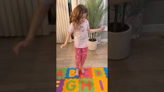 Sierra teaches Rhia the alphabet shorts [upl. by Malena]