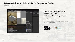 Allegorithmic Substance Painter 2017 tutorial  Workshop 10 part 01  Introduction to Substance [upl. by Abel]