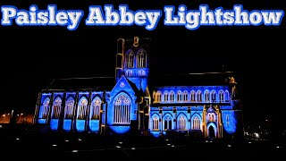 Paisley Abbey Lightshow  About Us – UNBOXED Creativity in the UK 4KUHD [upl. by Arraeic]