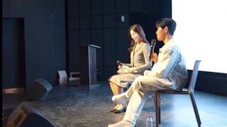 토크쇼 진행 일부 2023 Bridge Tv X Detox English 강연회 및 팬미팅 [upl. by Etnaled]