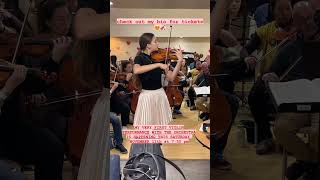 Mendelssohn  Violin Concerto with Orchestra Karolina Protsenko [upl. by Cherlyn409]