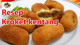 Resep Kroket kentang super Enak banget [upl. by Annayi]