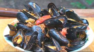 How to Grill Chorizo amp Mussels  Recipe [upl. by Enrico]