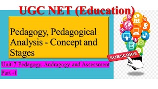 Pedagogy Pedagogical Analysis  Concept and StagesUGC NET MEd [upl. by Hickey]