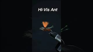 Fly tying a Hi Visibility Ant  Fly tying tutorial [upl. by Yemac]