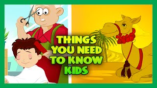 Things You Need To Know  General Knowledge For Kids  Things Kids Should Know [upl. by Pillihpnhoj]