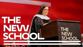 Mercedes Doretti  Commencement Speaker 2016  The New School [upl. by Eca]