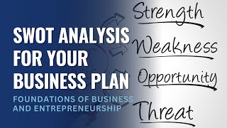 Conducting a SWOT Analysis for Your Business Plan [upl. by Enajharas]