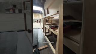 Micro Camper Van Build  VW Caddy Maxi Part 611 shorts vanlife microcamper [upl. by Tik]