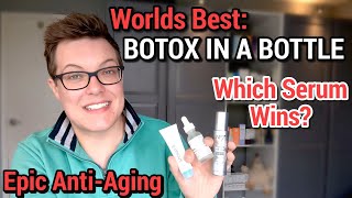 MAXIMUM ANTIAGING  Which Botox In A Bottle Serum Wins [upl. by Grimaldi97]