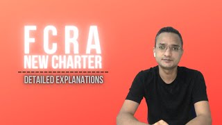 New Updates  FCRA Charter for NPO [upl. by Gardiner]