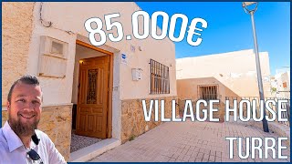 TURT2  A Corner Villagehouse with Terrace in Turre  85000€ [upl. by Nosille]