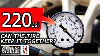 220 PSI – can the tire keep it together [upl. by Stahl]