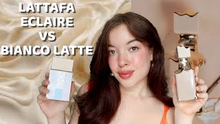 LATTAFA ECLAIRE PERFUME  BIANCO LATTE DUPE [upl. by Ethelda]