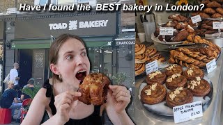 I travelled 2 hours to try the BEST BAKERY IN LONDON Toad Bakery [upl. by Matthia]