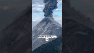 🔴 2024  Brutal erupción de un volcán en Guatemala 🇬🇹 [upl. by Tserof]