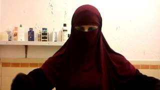 Hijab Niqab Puting on [upl. by Humph]