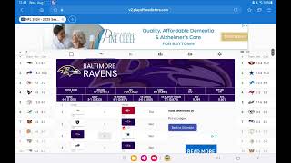 PREDICTING THE RAVENS SCHEDULE FOR THE 20242025 SEASON [upl. by Suirad]