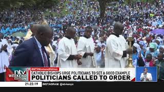 Catholic bishops urge politicians to set a good example [upl. by Annaehr]