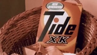 Tide XK Detergent Commercial Early 70s [upl. by Akimad557]