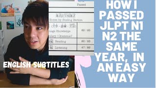 How I passed JLPT N1 and N2 within a year The easy way [upl. by Nerval]