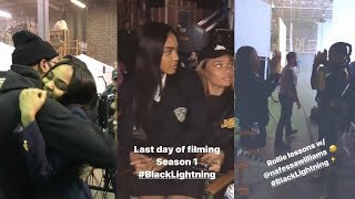 China Anne McClain  Snapchat Story  2 March 2018 w Nafessa Williams [upl. by Thorny]