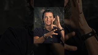 Orlando Blooms EPIC stunt as Legolas [upl. by Asiled]