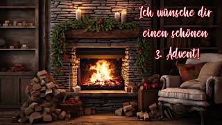 Grüße zum 3 Advent 🎄🕯️ 🎄🕯️ 🎄🕯️ kostenlos zum Teilen und Verschicken [upl. by Erdna533]