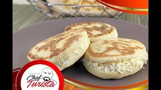 Arepa andina tradicional La receta original  Fácil y deliciosa [upl. by Mord]