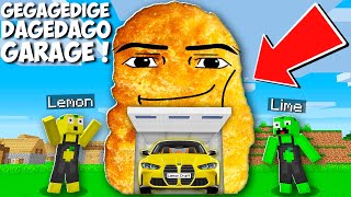 I opene GEGAGEDIGEDAGEDAGO GARAGE WITH SUPERCAR in Minecraft  NEW MEMES BASE [upl. by Kerrill]