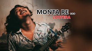 Monta reLooteraSwanand kirkireAmitabh BhattacharyaCover By Animes roy [upl. by Iphigenia]