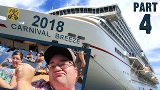 Carnival Breeze Cruise Vlog 2018  Part 4 Arcade Crafts Gender Wars Fun amp Games  ParoDeeJay [upl. by Lauraine518]