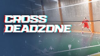 Badminton Cross Shots  Must Learn deadzone shots [upl. by Kamat]