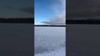 Polaris Lake in Eielson AFB Alaska during late October 2024 [upl. by Macintosh960]