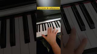 Mano derecha ejercicios de extension piano technique tutorial [upl. by Ellennad]