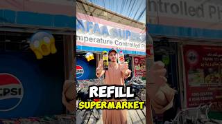 Cold drink refill in supermarket 😱 haiderjanivlogs minivlog viralvideo [upl. by Adamsen]