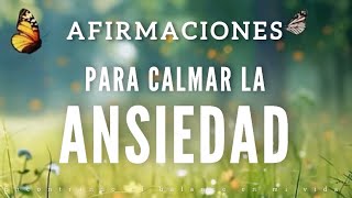 Meditación y Afirmaciones para la ANSIEDAD 🍃  10 minutos MINDFULNESS [upl. by Caddric]