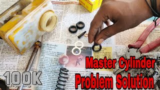 Ape Diesel Auto Master Cylinder Repair Brake Problem Solve [upl. by Rockel]