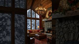 Escape To A Cozy Cabin Retreat Winter Wonderland [upl. by Ynamrej]