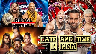 wwe royal rumble 2024 matchcard predictions wwe cmpunk [upl. by Merrielle]