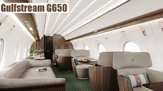 Inside Gulfstream G650 Private Jet [upl. by Sil]