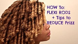 How to Flexi Rods  Ft Eco Styler Black Castor Oil [upl. by Agn]